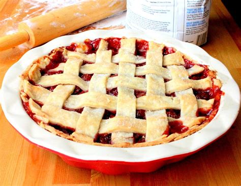 Classic Cherry Pie Recipe With Images Homemade Cherry Pies