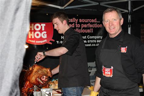 Hot Hog Roast Company Spit Pork Catering Events Parties Country Fairs