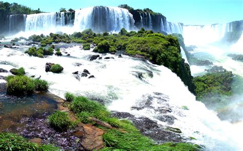Iguazu Falls Hd Wallpaper Background Image 2560x1600 Id362166 Wallpaper Abyss