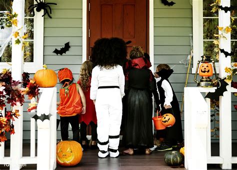 Download Premium Photo Of Little Kids Trick Or Treating 468533 Trick
