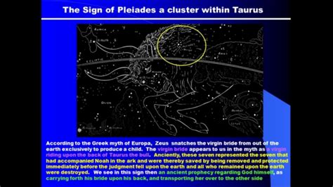 The Sign Of The Pleiades And His Meaning In The Heavens And