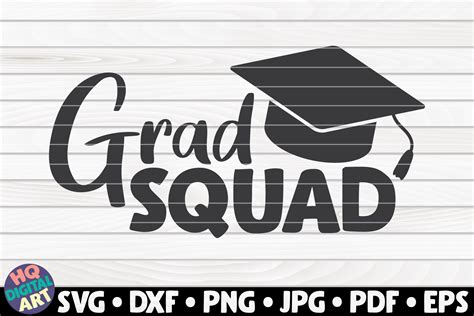 Grad Squad 2021 Graduation Svg Png Dxf Eps Digital Art And Collectibles