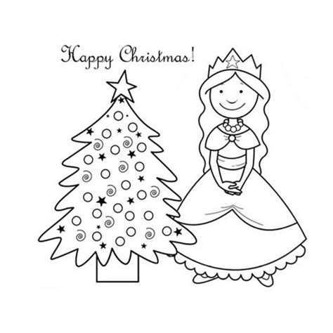 On vous offre une sélection de 40 dessins de noël à imprimer que vos gosses adoreront ! Coloriage Princesse de Noël dessin gratuit à imprimer