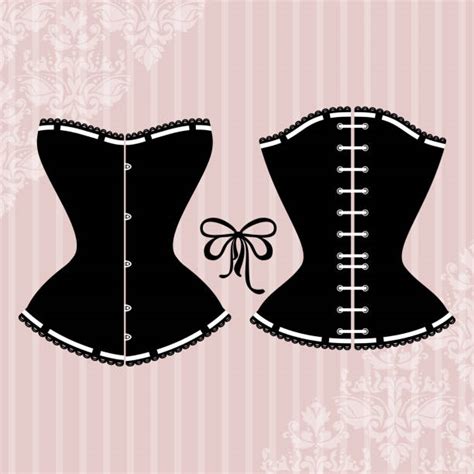 Royalty Free Corset Clip Art Vector Images And Illustrations Istock