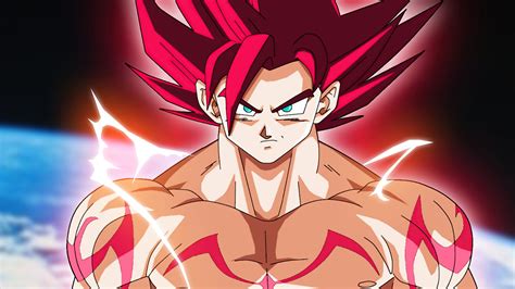 Dragon Ball Super Goku Super Saiyan God 4k Wallpaperhd Anime