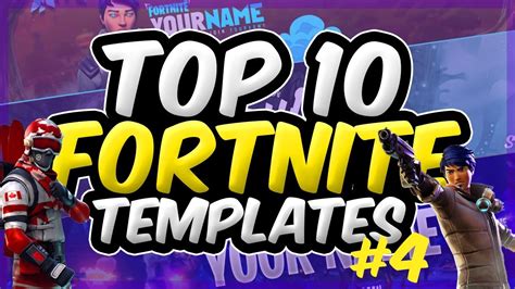 ⭐️ Top 10 Free Fortnite Banner Templates ⭐️ 4 2018 Free Download