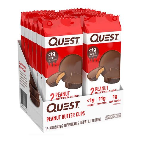 Quest Peanut Butter Cups 12 Pack Vita Plus Canada