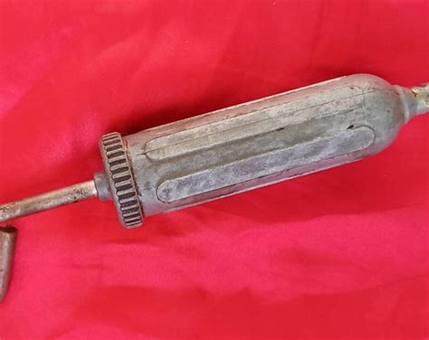 Vintage Grease Gun for Classic Car. Vintage TECALEMIT Grease Gun for