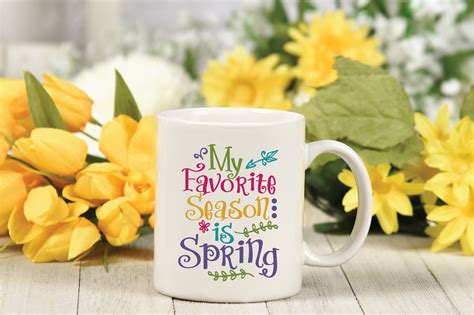 My Favorite Season Is Spring Svg Cut File Spring Svg Dxf 236371