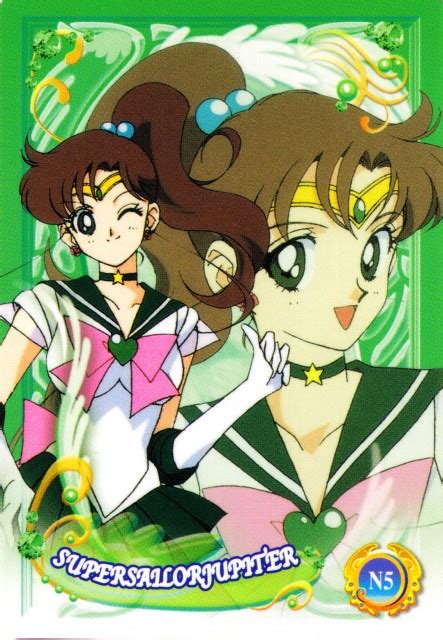 Toei Animation Bishoujo Senshi Sailor Moon Sailor Jupiter Trading Cards