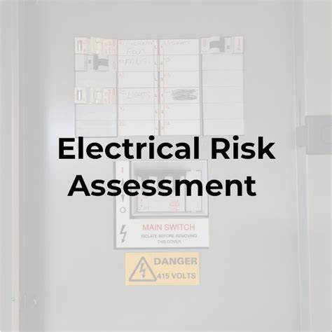 Electrical Risk Assessments Gambaran Vrogue Co