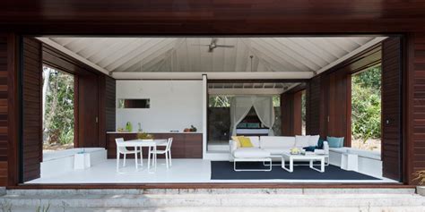 This Small Beach House Is Designed For True Indooroutdoor