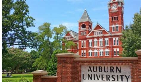 Academic Scholarships For Auburn University In Usa 2018