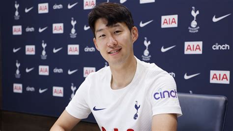 Heung Min Son Tottenham Forward Signs New Four Year Deal Until 2025 Football News Sky Sports