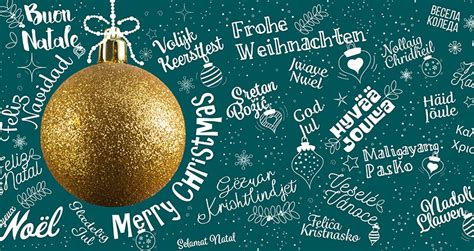 How To Say Merry Christmas In Different Languages Colorland Us