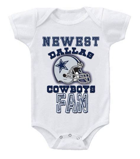 New Football Baby Bodysuits Creeper Nfl Dallas Cowboys 2 With Images