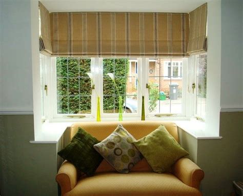 Curtain Soloutions For Square Bay Windows Bay Windows Window Blinds