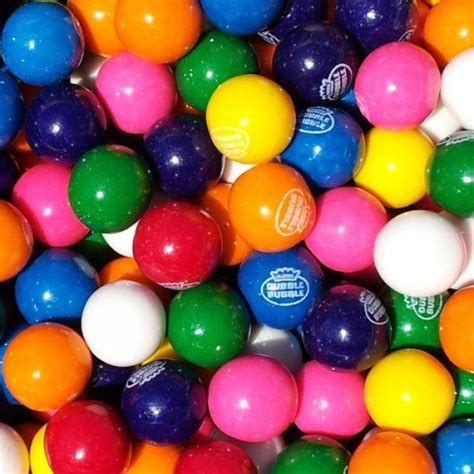 Dubble Bubble Assorted Colors 1 2 Inch Gumballs 1LB Bag Zeetreby