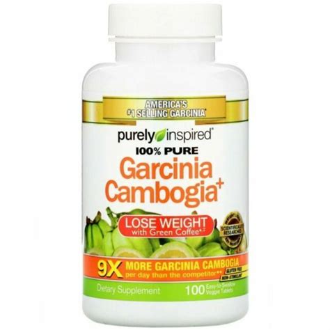 purely inspired garcinia cambogia plus tablets 100 count online kaufen ebay