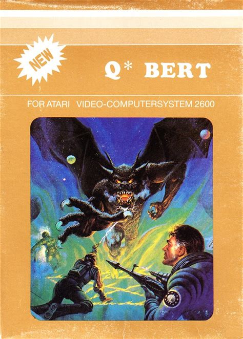 Atari 2600 Vcs Qbert Scans Dump Download Screenshots Ads Videos