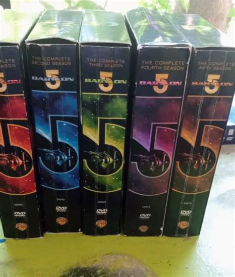 Babylon 5 Complete Series Dvd Collection Set Seasons 1 2 3 4 5 Great