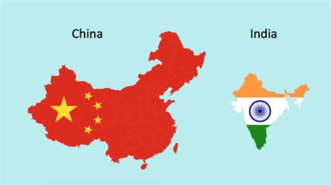 China Is Approximately 29 Times Bigger Than India This Image Is Part