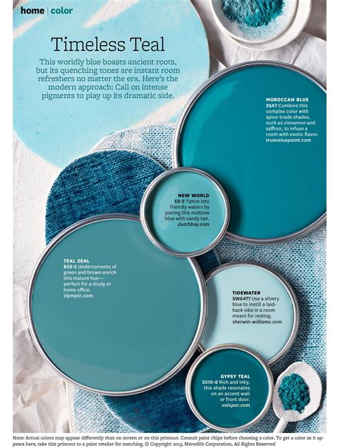 Teal Paint Colors A Guide To Choosing The Perfect Shade Paint Colors
