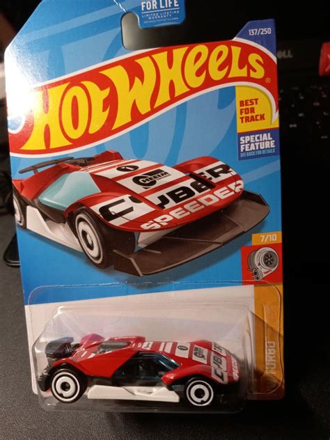 Hot Wheels Red Cyber Speeder Hw Turbo Ebay