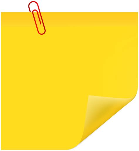 Sticky Note Clipart Free Download On Clipartmag