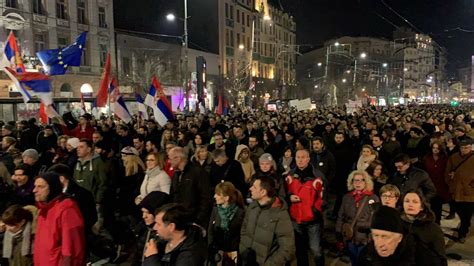 Serbia Opposition Offers Protest Movement ‘agreement With People Balkan Insight