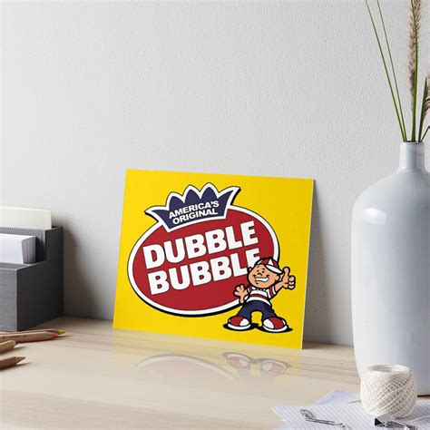 Dubble Bubble Art Board Print For Sale By Pop Pop P Pow Redbubble