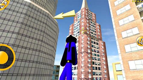 Us Police Stickman Rope Hero Vegas Gangster 1 Android Gameplay Youtube