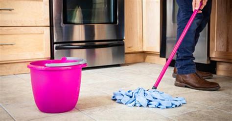Powered hard floor mop scrubs your floors so you dont have to. Best Way to Mop Tile Floors - Practically Spotless