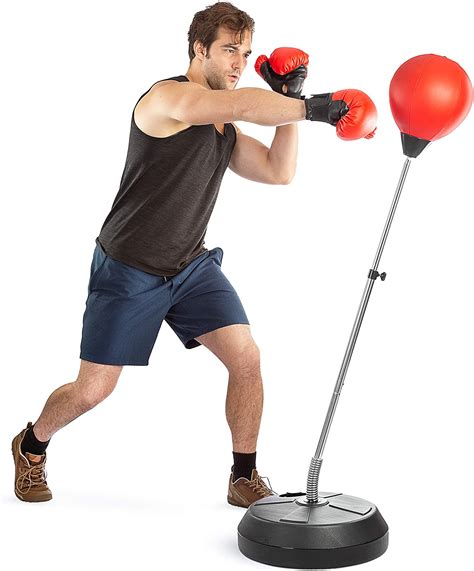 Punching Bag With Stand Boxing Bag For Teens And Adults