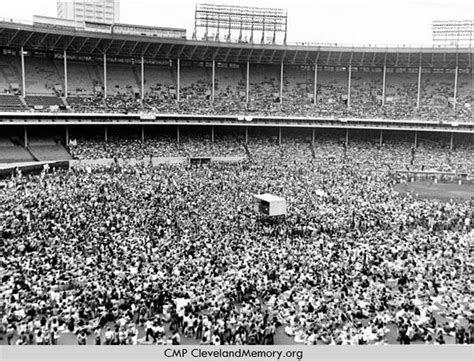 Cleveland History And Vintage Photos The World Series Of Rock 1974