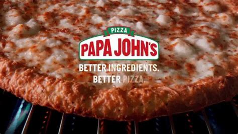 Papa John S Extra Cheesy Alfredo Pizza On Garlic Parmesan Crust Tv Commercial On Ispot Tv