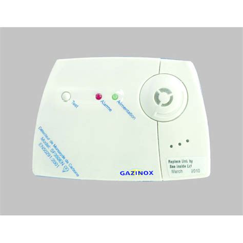 Changing batteries in smoke/co detectors. Detecteur De Monoxyde De Carbone Honeywell H450en