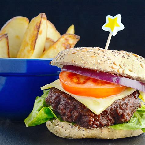 Don't buy the lean ground, you want a decent amount of fat in the burgers. Easy Homemade Beef Burgers | Charlotte's Lively Kitchen