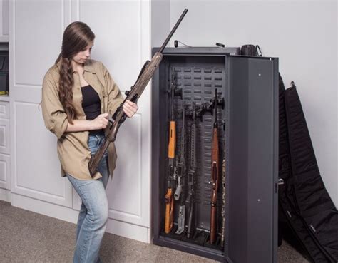 No one makes a better quality gun cabinet at a lower price than scout products. New SecureIt Gun Cabinet with CradleGrid Technology - The ...