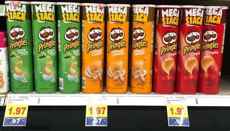 Pringles Mega Stack Cans Just 097 At Kroger Reg Price