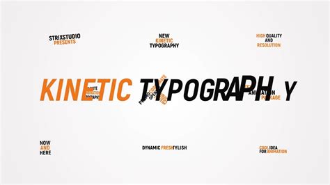 Consumer support 24/7 · 1 click to animate · drag & drop Kinetic Typography After Effects Templates - YouTube