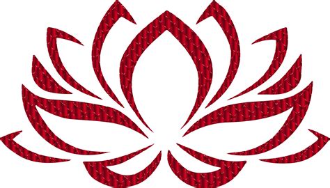 Red Lotus Flower Clipart Best