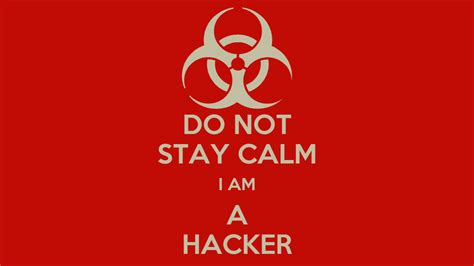 Do Not Stay Calm I Am A Hacker Poster 8bitchangeling Keep Calm O