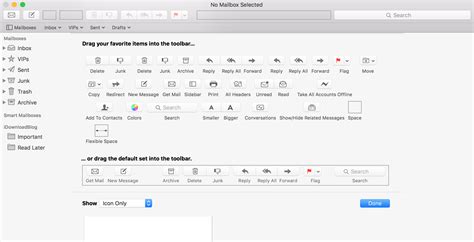 How To Customize The Toolbar In The Mail App On Mac