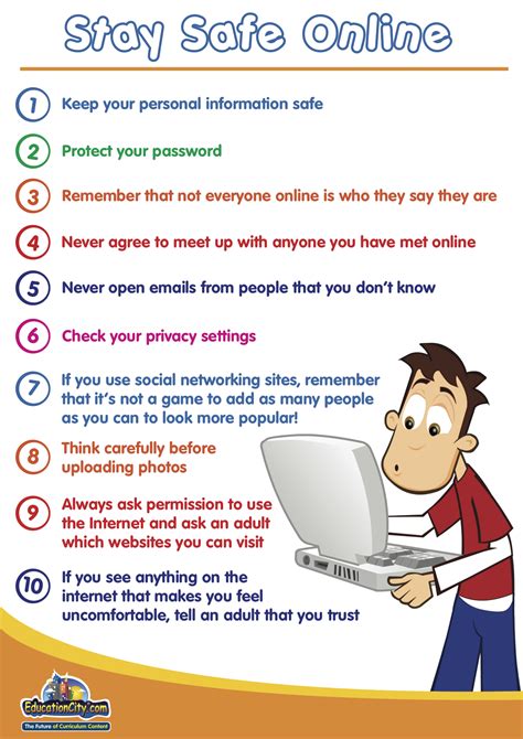 Free printable web safety posters for children & teenagers offer guidance on using the internet safely for . Fitzjohn's Primary School - Being Safe