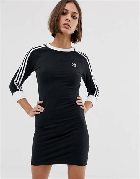 Hit the fairway in style with adidas men's golf equipment. adidas Originals 3 stripe dress in black | ASOS