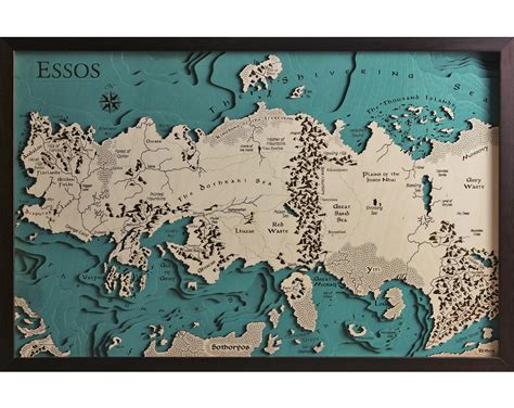 Essos Detailed Map