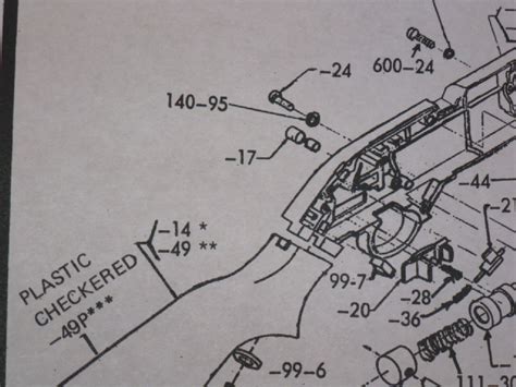 Crosman 760 Rifle 1966 To 1977 Seal Kit Service Manual Parts List