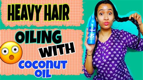 300ml HEAVY HAIR OILING WITH COCONUT HAIR OIL Coconut Heavy Hair
