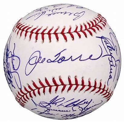 Baseball Yankees Autographed York 2005 Mlb Sports